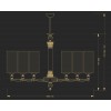Люстра KUTEK MER-ZW-6(N) Merano Люстра KUTEK MER-ZW-6(N) Merano