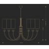 Люстра KUTEK SAF-ZW-6(Z/A) Safira Люстра KUTEK SAF-ZW-6(Z/A) Safira