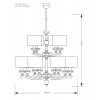 Люстра KUTEK TIV-ZW-8+4 (N/A) Tivoli Люстра KUTEK TIV-ZW-8+4 (N/A) Tivoli