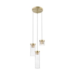 Подвесной светильник Zumaline P0389-03D-0FD2 Gem Подвесной светильник Zumaline P0389-03D-0FD2 Gem