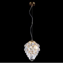 Подвесной светильник Crystal lux CHARME SP1+1 LED ORO/CRYSTAL Подвесной светильник Crystal lux CHARME SP1+1 LED ORO/CRYSTAL