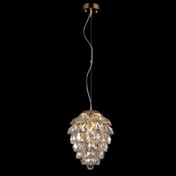 Подвесной светильник Crystal lux CHARME SP2+2 LED ORO/AMBRA Подвесной светильник Crystal lux CHARME SP2+2 LED ORO/AMBRA