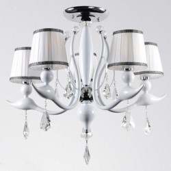 Люстра Crystal lux FLAMINGO SP-PL8 BI Люстра Crystal lux FLAMINGO SP-PL8 BI