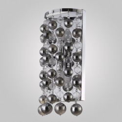 Бра Crystal lux MALLORCA AP2 CHROME/SMOKE Бра Crystal lux MALLORCA AP2 CHROME/SMOKE
