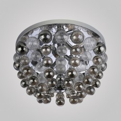 Люстра Crystal lux MALLORCA PL8 CHROME/SMOKE