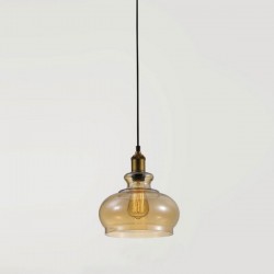 Подвесной светильник Crystal lux SONNETTE SP1 AMBRA