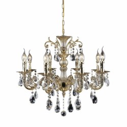 Люстра Crystal lux SUNSHINE SP8 GOLD
