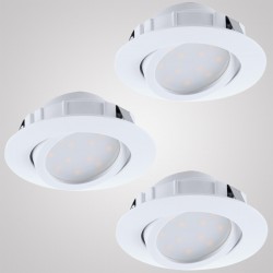Комплект встраиваемых светильников EGLO 95851 Pineda Комплект встраиваемых светильников EGLO 95851 Pineda