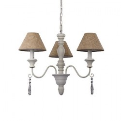 Люстра Ideal Lux PROVENCE SP3 BIANCO ANTICO 025032 Люстра Ideal Lux PROVENCE SP3 BIANCO ANTICO 025032