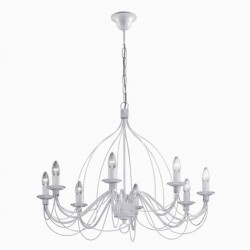 Люстра Ideal Lux CORTE SP8 BIANCO ANTICO 005898