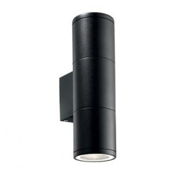 Подсветка Ideal Lux GUN AP2 SMALL NERO 100395 Подсветка Ideal Lux GUN AP2 SMALL NERO 100395