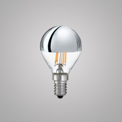 Лампа Ideal lux 101262 Classic E14 Sfera Cromo