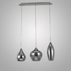 Подвесной светильник Ideal Lux SOFT SB3 FUME 111865 Подвесной светильник Ideal Lux SOFT SB3 FUME 111865