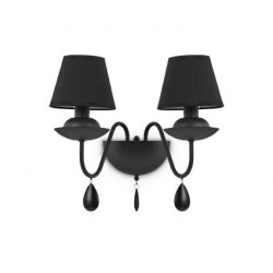 Бра Ideal Lux BLANCHE AP2 NERO 111889