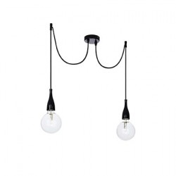 Подвесной светильник Ideal Lux MINIMAL SP2 NERO OPACO 112671 Подвесной светильник Ideal Lux MINIMAL SP2 NERO OPACO 112671