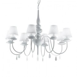 Люстра Ideal Lux BLANCHE SP8 035574 Люстра Ideal Lux BLANCHE SP8 035574