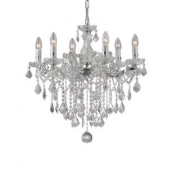 Люстра Ideal Lux FLORIAN SP6 CROMO 035628 Люстра Ideal Lux FLORIAN SP6 CROMO 035628