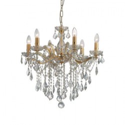 Люстра Ideal Lux FLORIAN SP6 ORO 035635 Люстра Ideal Lux FLORIAN SP6 ORO 035635
