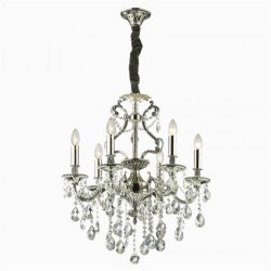 Люстра Ideal Lux GIOCONDA SP6 ARGENTO 044927 Люстра Ideal Lux GIOCONDA SP6 ARGENTO 044927