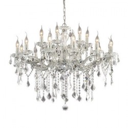 Люстра Ideal Lux FLORIAN SP18 CROMO 075150 Люстра Ideal Lux FLORIAN SP18 CROMO 075150