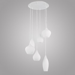 Подвесной светильник Ideal Lux SOFT SP6 BIANCO 087818 Подвесной светильник Ideal Lux SOFT SP6 BIANCO 087818