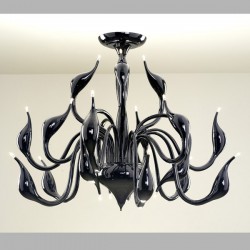 Люстра Italux MX8098-18A BLAC Swan