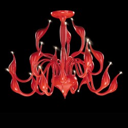 Люстра Italux MX8098-18A RED Swan