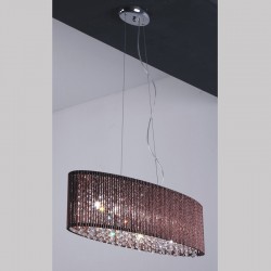 Люстра Italux P0207-06E-F4K2 Choco