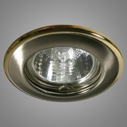 Встраиваемый светильник Kanlux 2820 HORN CTC-3114-SN/G Встраиваемый светильник Kanlux 2820 HORN CTC-3114-SN/G