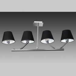 Люстра Maxlight 5103/4A BK/NM Orlando