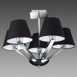 Люстра Maxlight 5103/5A BK/CR Orlando
