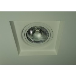 Гипсовый встраеваемый светильник PP Design 1016