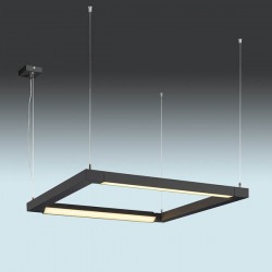 Подвесной светильник SLV 157650 Open-Grill Double Twist