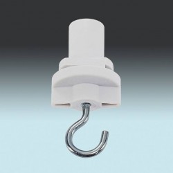 Крюк для трековой трёхфазной системы S-Track SLV 175191 Крюк для трековой трёхфазной системы S-Track SLV 175191