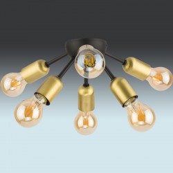 Потолочный светильник TK Lighting 1467 ESTRELLA BLACK Потолочный светильник TK Lighting 1467 ESTRELLA BLACK