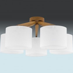Люстра TK Lighting 1753 LICCIA WOOD