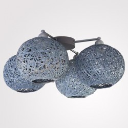 Потолочный светильник TK lighting 1869 Backaz Gray