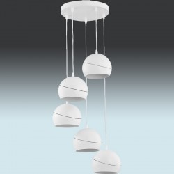 Подвесной светильник TK Lighting 2075 YODA WHITE ORBIT