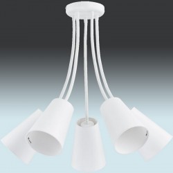 Люстра TK Lighting 2098 WIRE WHITE