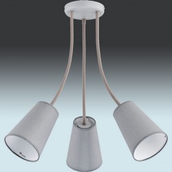 Люстра TK Lighting 2100 WIRE GRAY