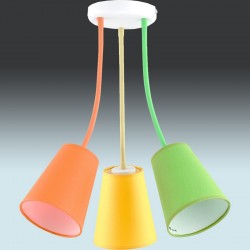 Люстра TK Lighting 2106 WIRE COLOUR
