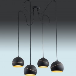 Подвесной светильник TK Lighting 2221 YODA BLACK ORBIT Подвесной светильник TK Lighting 2221 YODA BLACK ORBIT