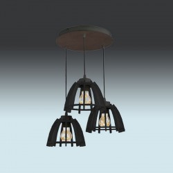 Подвесной светильник TK Lighting 2444 CHIKO VENGE Подвесной светильник TK Lighting 2444 CHIKO VENGE