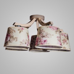 Люстра TK lighting 392 Pink