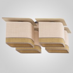 Потолочный светильник TK Lighting 627 Window Green